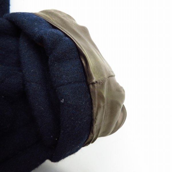 実際に弊社で買取させて頂いたkolor BEACON×EDIFICE/カラービーコン×エディフィス 20周年限定別注 ウールキルティングPコート 14WBM-C09142S/3の画像 6枚目