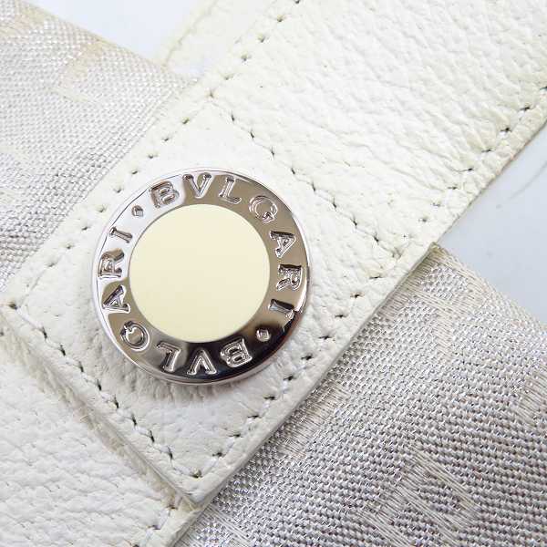 実際に弊社で買取させて頂いたBVLGARI/ブルガリ ロゴ総柄 ポーチ付き トートバッグの画像 8枚目