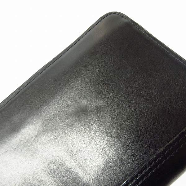 実際に弊社で買取させて頂いたmaster-piece/マスターピース FLAT 長財布 ブラック/223790の画像 8枚目