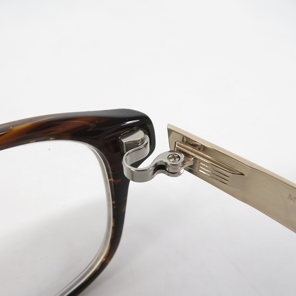 実際に弊社で買取させて頂いた999.9/フォーナインズ フルリム 眼鏡/メガネフレーム M-35 の画像 6枚目