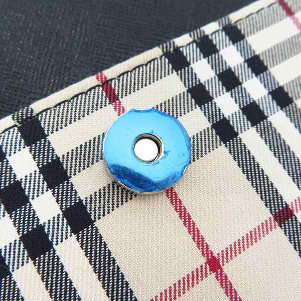 実際に弊社で買取させて頂いたBURBERRY/バーバリー ノヴァチェック ハンドバッグ レザー切り替えの画像 6枚目