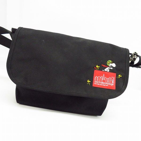 実際に弊社で買取させて頂いたManhattan portage×SNOOPY/マンハッタンポーテージ×スヌーピー ショルダーバック ブラック