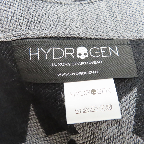 実際に弊社で買取させて頂いたHYDROGEN/ハイドロゲン 総柄マフラーの画像 1枚目