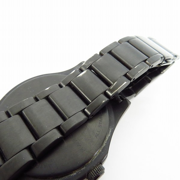 実際に弊社で買取させて頂いたMARC BY MARC JACOBS/マークバイマークジェイコブス Gents Jimmy Watch 腕時計 MBM5059【動作未確認】の画像 6枚目