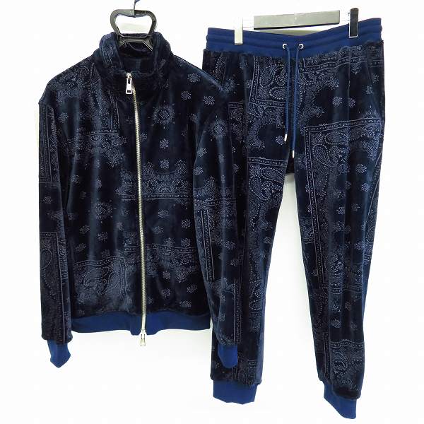 実際に弊社で買取させて頂いたAKM/エーケーエム DROP STAND TRACK/SOLID EASY RIB セットアップ J206/J207 size：XL