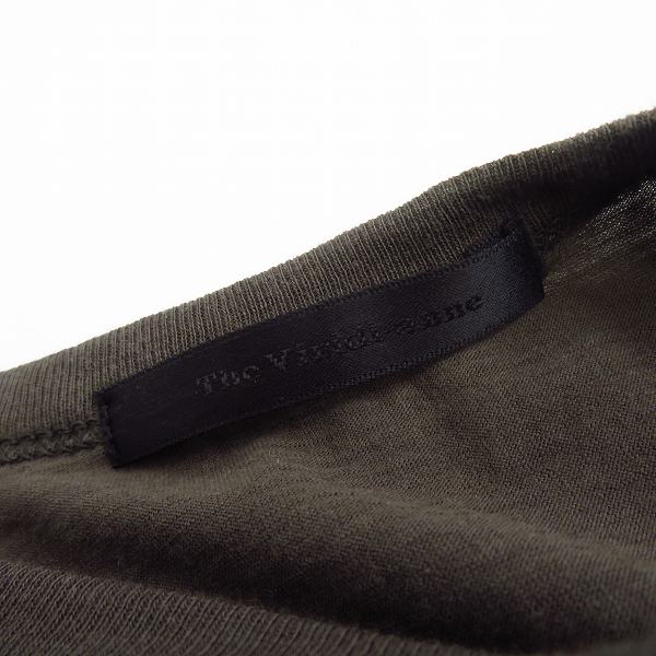 実際に弊社で買取させて頂いたThe Viridi-anne/ヴィリジアン コットンカシミア天笠 長袖カットソー VI-3228-01/サイズ1の画像 2枚目