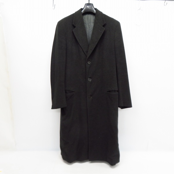 実際に弊社で買取させて頂いたGIORGIO ARMANI/ジョルジオアルマーニ ピュアカシミア ロングジャケット/52REG