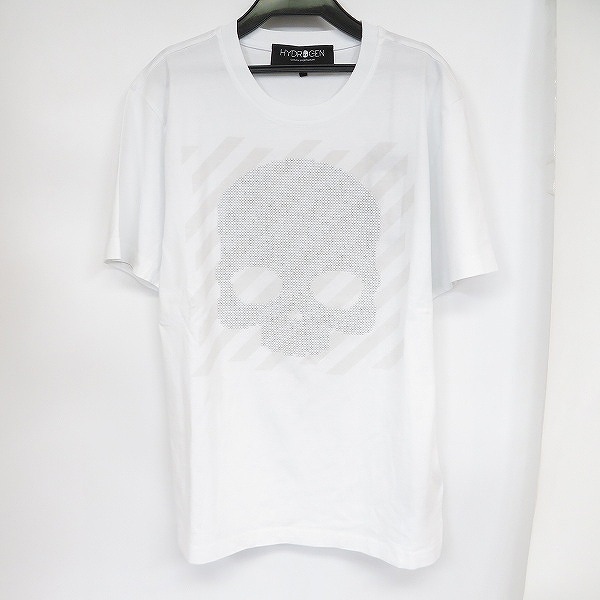 実際に弊社で買取させて頂いたHYDROGEN/ハイドロゲン STUDS SKULL TEE 260108-001 size：M