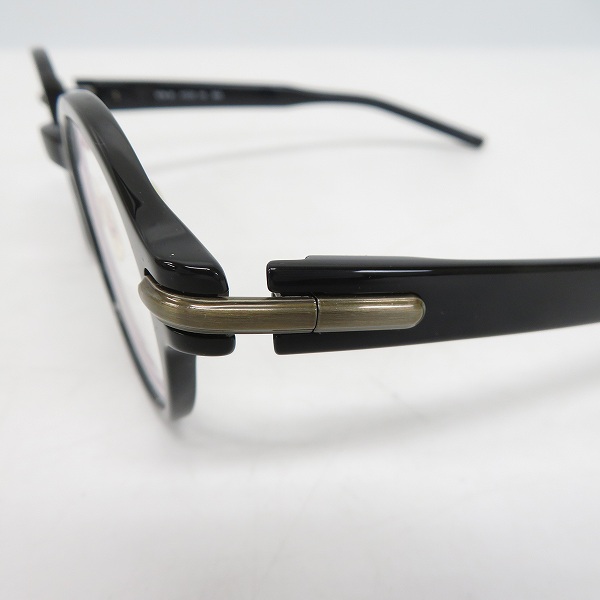 実際に弊社で買取させて頂いた999.9/フォーナインズ ウェリントン型 アイウェア/メガネフレーム NPM-88の画像 5枚目