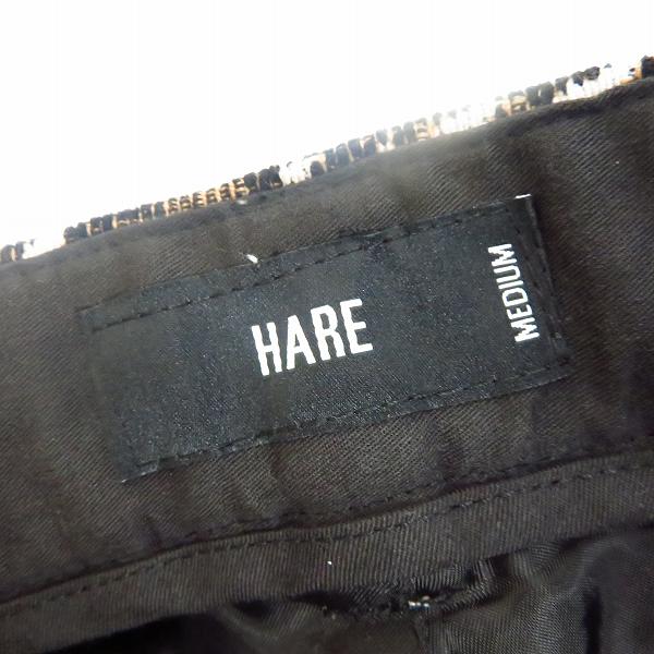 実際に弊社で買取させて頂いたHARE/ハレ レオパード柄 ジャガード テーパードパンツ/Mの画像 2枚目