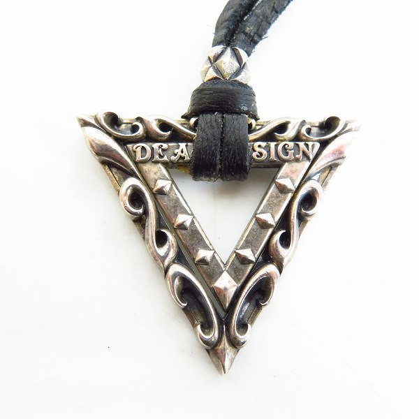 実際に弊社で買取させて頂いたDeal Design/ディールデザイン レイヤードフレーム トリニティ チョーカー/ネックレスの画像 1枚目