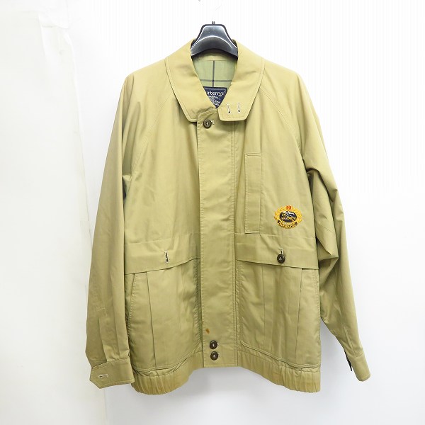 実際に弊社で買取させて頂いたBurberry’s/バーバリーズ ホースロゴ刺繍 裏地チェック柄 ジップジャケット/ブルゾン 89S