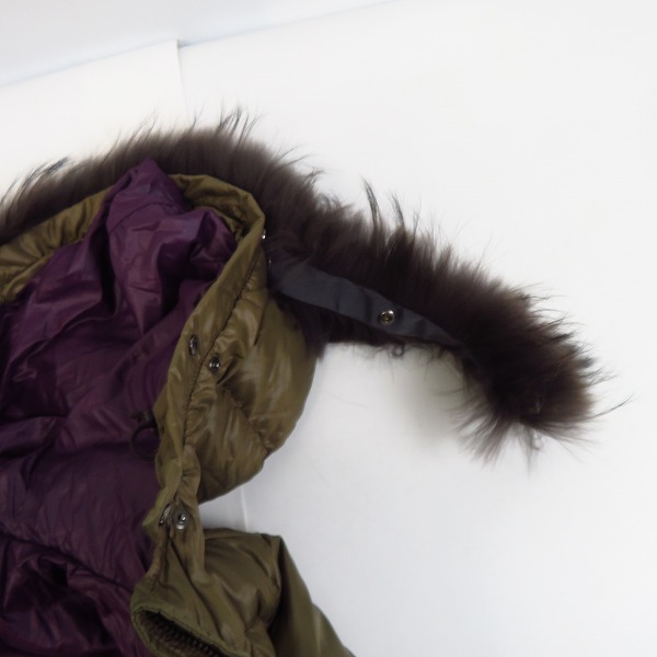 実際に弊社で買取させて頂いたDUVETICA/デュベティカ kappa/カッパ ファー付ダウンコート MFG-1001R/42の画像 7枚目