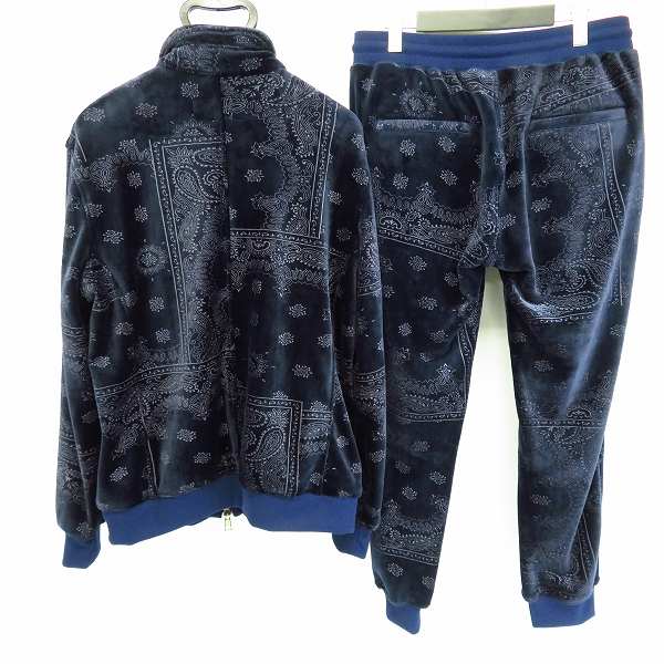 実際に弊社で買取させて頂いたAKM/エーケーエム DROP STAND TRACK/SOLID EASY RIB セットアップ J206/J207 size：XLの画像 1枚目