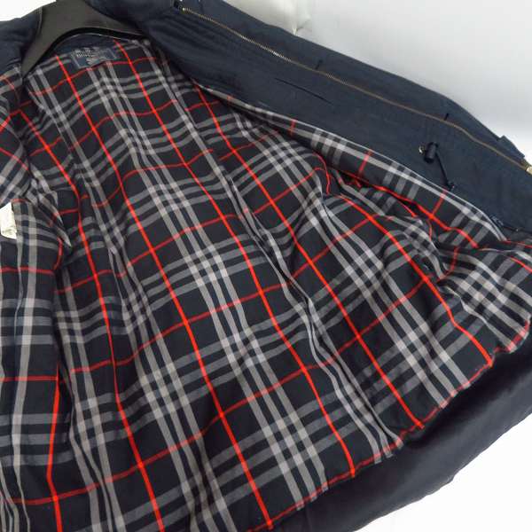 実際に弊社で買取させて頂いたBurberry’s/バーバリーズ チェック柄ダウンライナー付き ジップロングコート LYの画像 5枚目