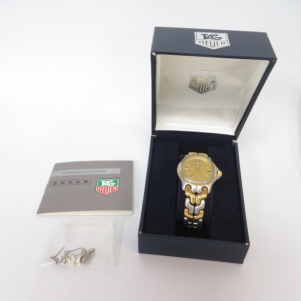 実際に弊社で買取させて頂いたTAG Heuer/タグホイヤー セルシリーズ S05.413M 腕時計 クォーツ【動作未確認】の画像 6枚目