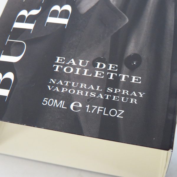 実際に弊社で買取させて頂いたBURBERRY/バーバリー BRIT FOR MEN/ブリット フォーメン EDT/オードトワレ 50mlの画像 4枚目