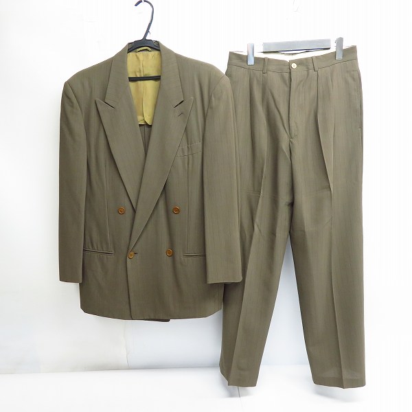 実際に弊社で買取させて頂いたGIORGIO ARMANI/ジョルジオアルマーニ ダブルボタン テーラードジャケット/パンツ セットアップ スーツ/48