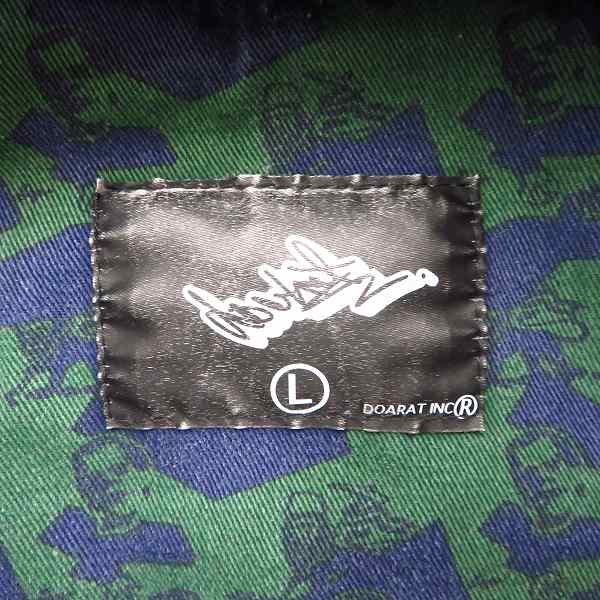 実際に弊社で買取させて頂いたDOARAT/ドゥアラット ファーフード 中綿 ナイロンジャケット/Lの画像 2枚目