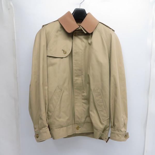 実際に弊社で買取させて頂いたBURBERRY'S/バーバリーズ ノバチェック ライナー付 ハリントンジャケット 34