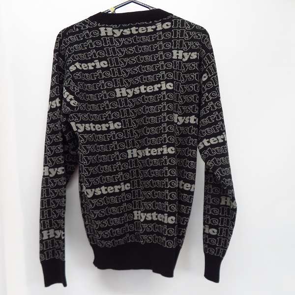 HYSTERIC GLAMOUR/ヒステリックグラマー ロゴ 総柄 ジャカード プル 