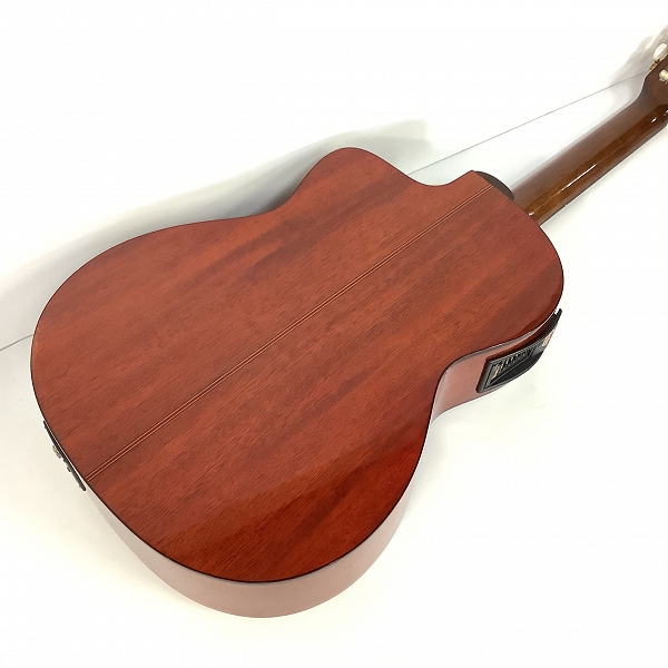 実際に弊社で買取させて頂いた★【難あり】Epiphone/エピフォン VALENCIA-CE AN ヴァレンシア エレガット ピックアップ付 クラシックギターの画像 5枚目