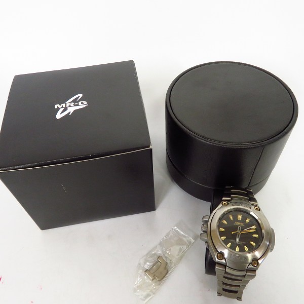 実際に弊社で買取させて頂いた【ジャンク】G-SHOCK/Gショック MR-G チタン レフティ 腕時計 MRG-121T-8Aの画像 7枚目