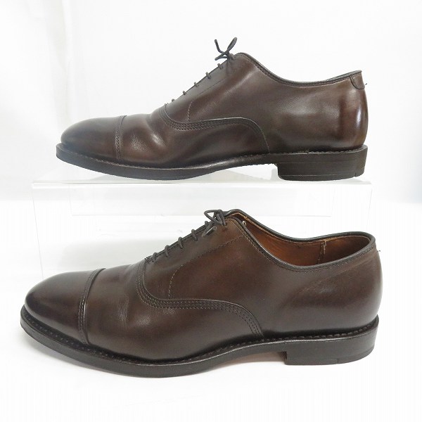 実際に弊社で買取させて頂いたBROOKS BROTHERS×Allen Edmonds/ブルックスブラザーズ×アレンエドモンズ ストレートチップ ビジネスシューズ 7.5Eの画像 3枚目