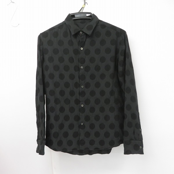 実際に弊社で買取させて頂いたLAD MUSICIAN/ラッドミュージシャン 14AW ドットシャツ 44