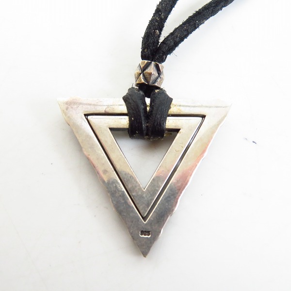 実際に弊社で買取させて頂いたDeal Design/ディールデザイン レイヤードフレーム トリニティ チョーカー/ネックレスの画像 2枚目