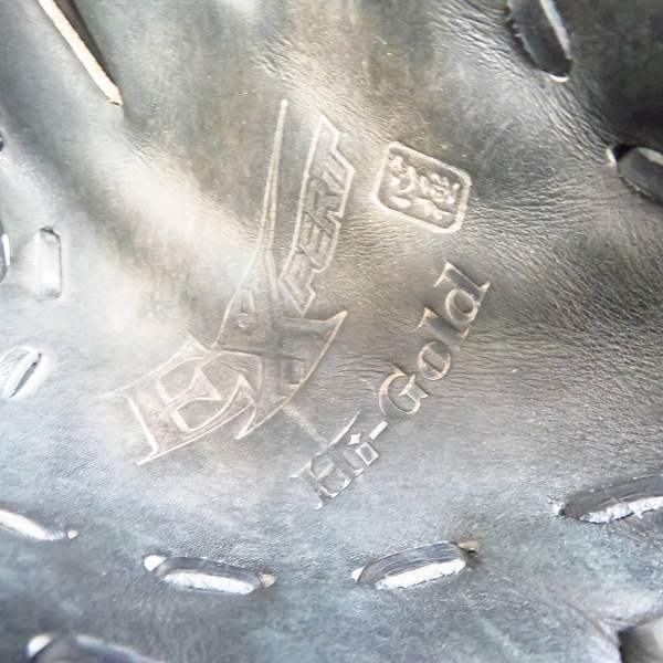 実際に弊社で買取させて頂いたhigold/ハイゴールド EX PERT 軟式 右投げ 投手用 グローブ EXG-6511の画像 3枚目