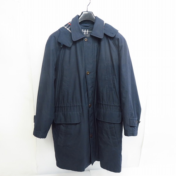 実際に弊社で買取させて頂いたBurberry’s/バーバリーズ チェック柄ダウンライナー付き ジップロングコート LY