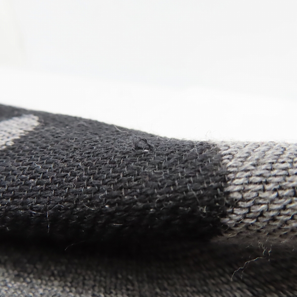 実際に弊社で買取させて頂いたHYDROGEN/ハイドロゲン 総柄マフラーの画像 4枚目