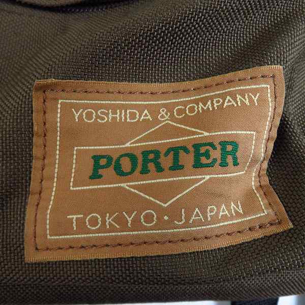 実際に弊社で買取させて頂いたHEAD PORTER/ヘッドポーター デイパック/リュックサック カーキ の画像 4枚目