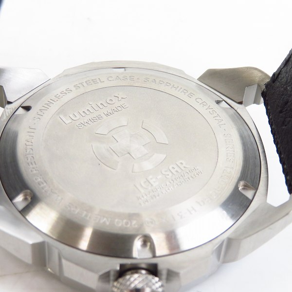 実際に弊社で買取させて頂いたLUMINOX/ルミノックス ICE-SAR/アークティック 1200シリーズ 腕時計の画像 3枚目