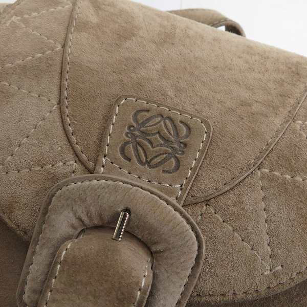 実際に弊社で買取させて頂いたLOEWE/ロエベ スエードショルダーバッグ/ハンドバッグの画像 6枚目