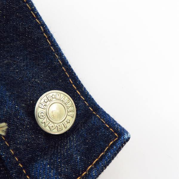 実際に弊社で買取させて頂いたBULE BULE/ブルーブルー PP5 ボタンフライ/デニムパンツ/W31の画像 8枚目