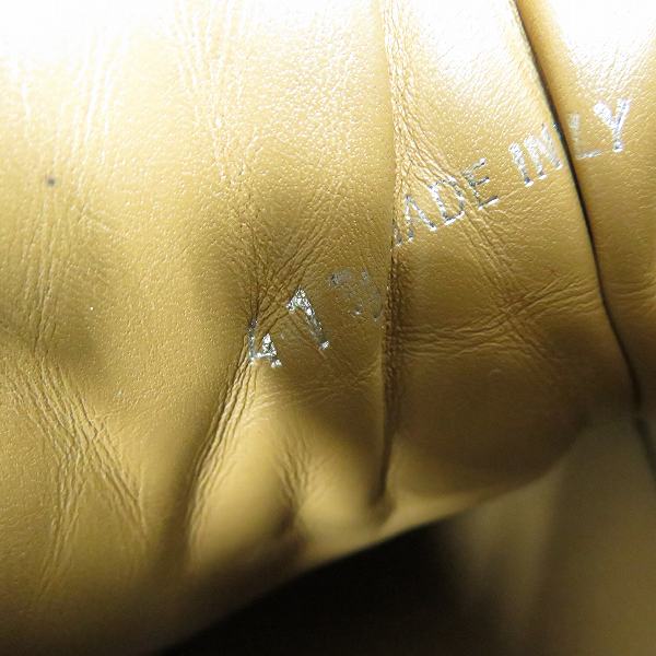 実際に弊社で買取させて頂いたJimmy Choo/ジミーチュウ パイソン型押しレザー スニーカー 41.5の画像 5枚目