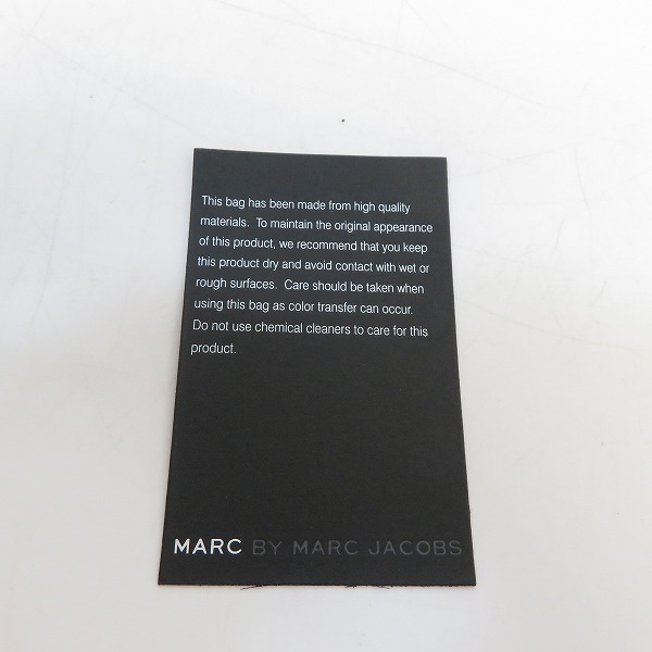 実際に弊社で買取させて頂いたMARC BY MARC JACOBS/マークバイマークジェイコブス PCケース  パンチング M0005945の画像 9枚目