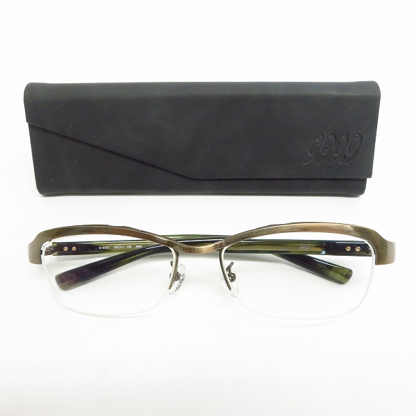 実際に弊社で買取させて頂いた999.9/フォーナインズ 眼鏡/メガネフレーム/アイウェア 18-19年モデル S-370Tの画像 8枚目