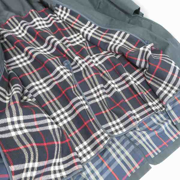 実際に弊社で買取させて頂いたBurberrys/バーバリーズ ブランケット付 比翼ロングコートの画像 5枚目