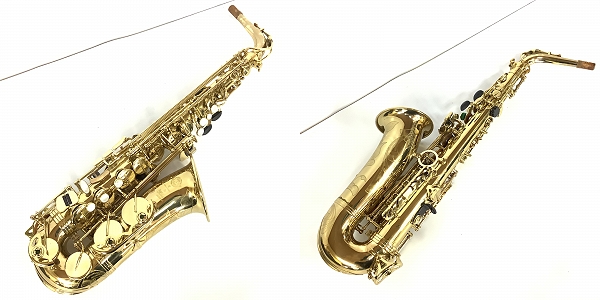 実際に弊社で買取させて頂いた★H.SELMER/セルマー SUPER ACTION 80/スーパーアクション 80 SERIES II アルトサックス ハードケース付の画像 1枚目