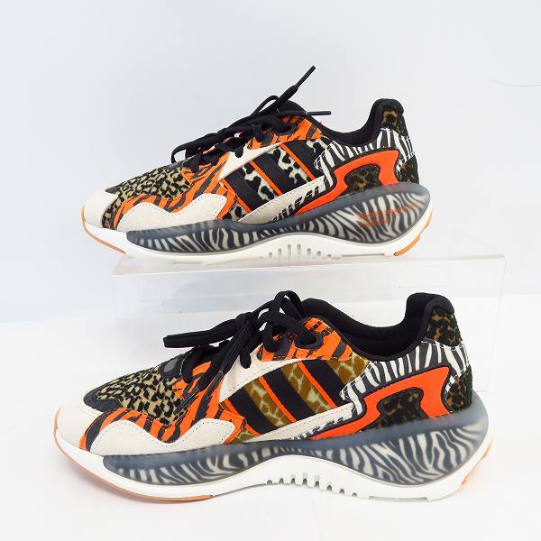 実際に弊社で買取させて頂いた【未使用】adidas×atmos/アディダス×アトモス ZX ALKYNE "CRAZY ANIMAL" FY5235/25.5の画像 3枚目