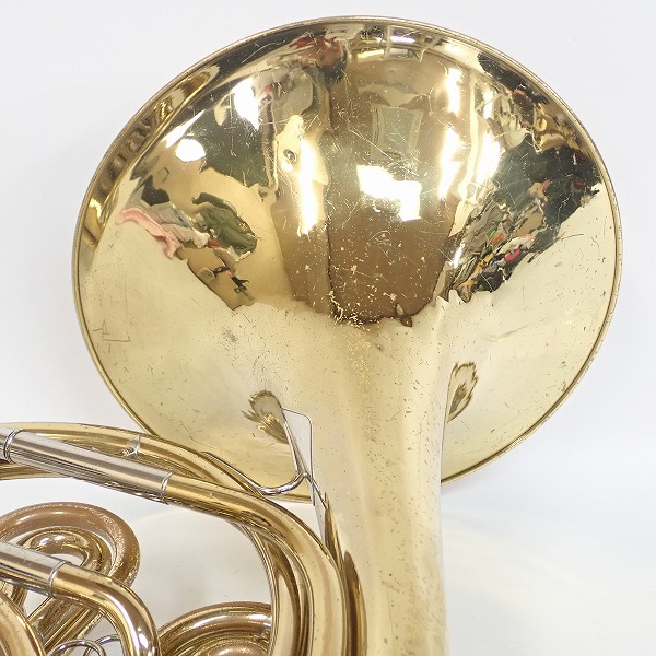 実際に弊社で買取させて頂いた★【ジャンク】YAMAHA/ヤマハ YHR-664/YHR664 フレンチホルン ゴールド ハードケース付の画像 4枚目