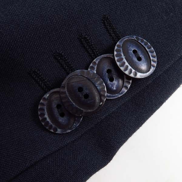 実際に弊社で買取させて頂いたETRO/エトロ 裏地シルク 2Bジャケット/48の画像 9枚目