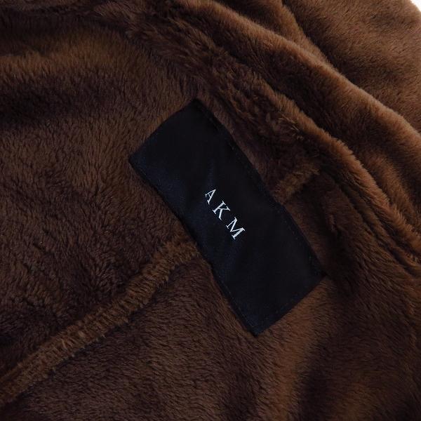 実際に弊社で買取させて頂いたAKM/エーケーエム 20AW VELOUR STAND TRACK ジャケット J206/Mの画像 2枚目