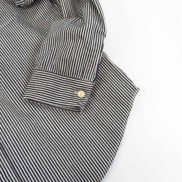 実際に弊社で買取させて頂いたSUGAR CANE/シュガーケーン 東洋エンタープライズ  ヒッコリー 刺繍 長袖シャツ SC28250/XLの画像 5枚目