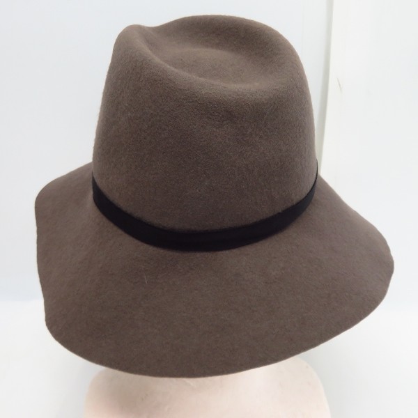 実際に弊社で買取させて頂いたCA4LA/カシラ ウール 中折れハット フェドーラハット TMT02023/Fの画像 3枚目