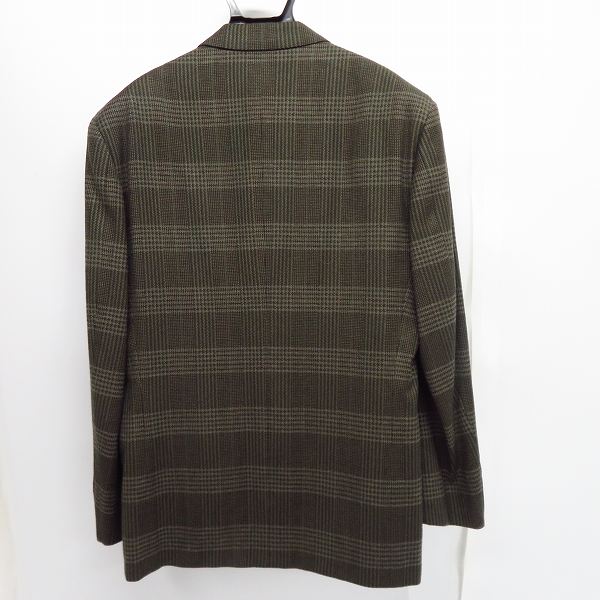 実際に弊社で買取させて頂いたGIORGIO ARMANI/ジョルジオアルマーニ 2B チェック テーラードジャケット 4567/1S/50の画像 1枚目