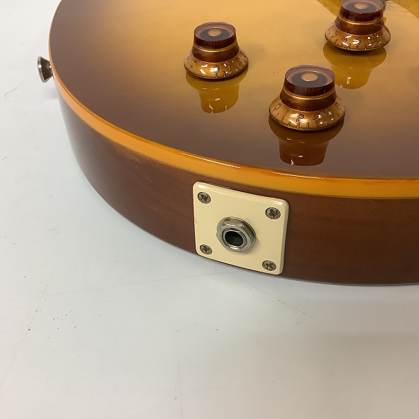 実際に弊社で買取させて頂いた★Epiphone/エピフォン Limited Edition Les Paul Classic PlainTop レスポール エレキギター ギグケース付きの画像 5枚目